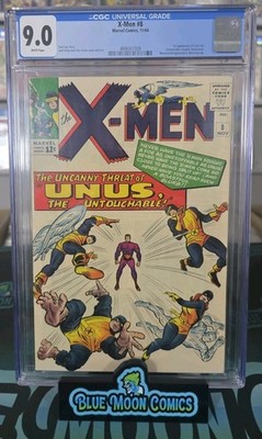 Uncanny X-Men #8 | 1964 | CGC 9.0 White Pages