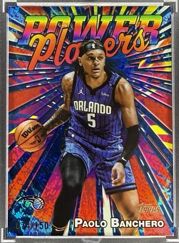 2025-26 Topps - Power Players Paolo Banchero #PP-2 Holofoil Blue /150