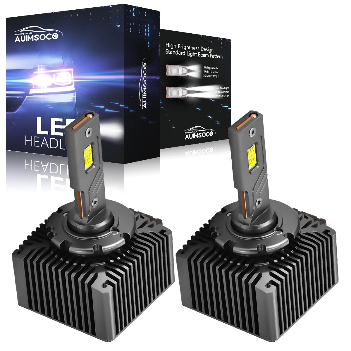 Maserati Quattroporte 2010-2012 Headlight bulbs 2 pcs White