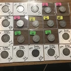Lot Of 20 Barber Silver Quarters / Various Dates