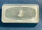 Franklin Mint Solid Sterling Silver Bar - 1000 Grains - AUTHENTIC HOLIDAY LINE