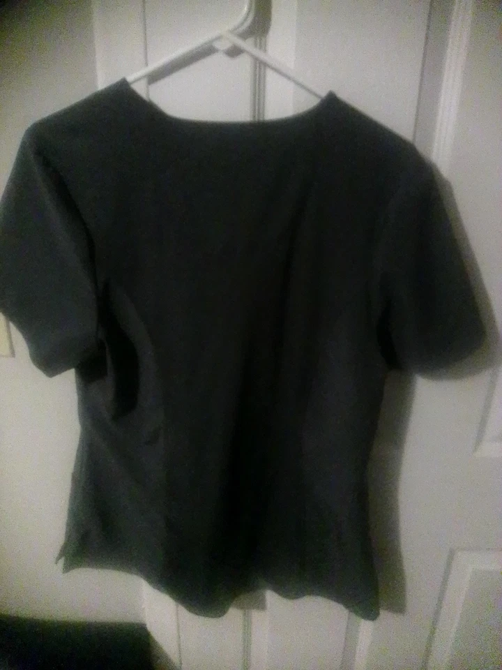 Cherokee Infinity Scrub Set - Top Large2624a,  Pants XL Ck110a Pewter - Image 3 of 4