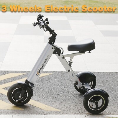 Used Topmate ES32 Electric Tricycle for Adult, Foldable Wheel Mobility  Scooter 755565493476|