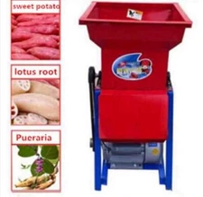 Commercial Electric Sweet Potato Cassava Starch Grinder Pulping Machine 220V