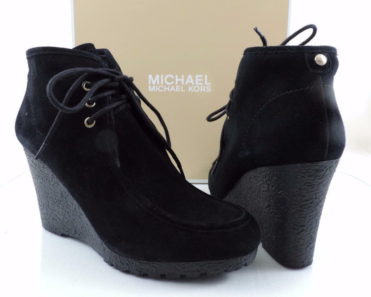 michael kors suede ankle boots