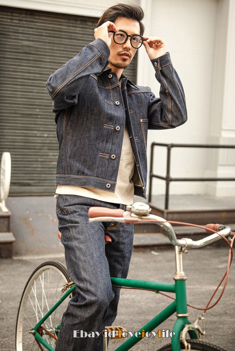 ジャケット・アウター jampanman WYM LIDNM デニムジャケット gジャン VINTAGE WASHED DENIM ZIP