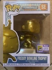 SDCC 2023 FUNKO EXCLUSIVE FREDDY BOWLING TROPHY POP OFFICIAL CON STICKER