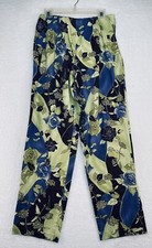 Central Falls 90  s Floral Pants Sz XL High Waist Straight Leg 2705