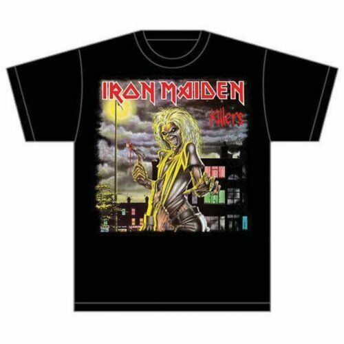 Vintage 90's 1991 Iron Maiden Over Print AOP T-Shirt XL Band Tee