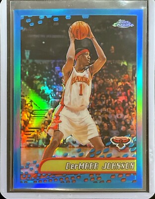 DerMarr Johnson - Refractor - 2001-02 Topps Chrome #47