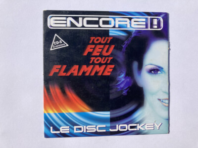 CD SINGLE NOCH! LE DISC JOCKEY TOUT FEU TOU FLAMME 3 Tracks Card Sleeve