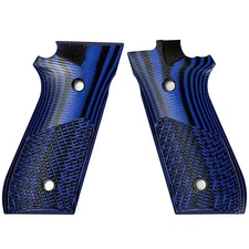 Taurus 92 Grips Half Checker G10 Gun Grip fits Taurus PT92 92 PT WITH Decocker