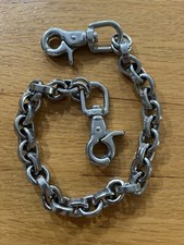 EDC Biker Wallet Chain, Heavy Duty Stainless Steel Fat Link Chain, 20.5 Inches