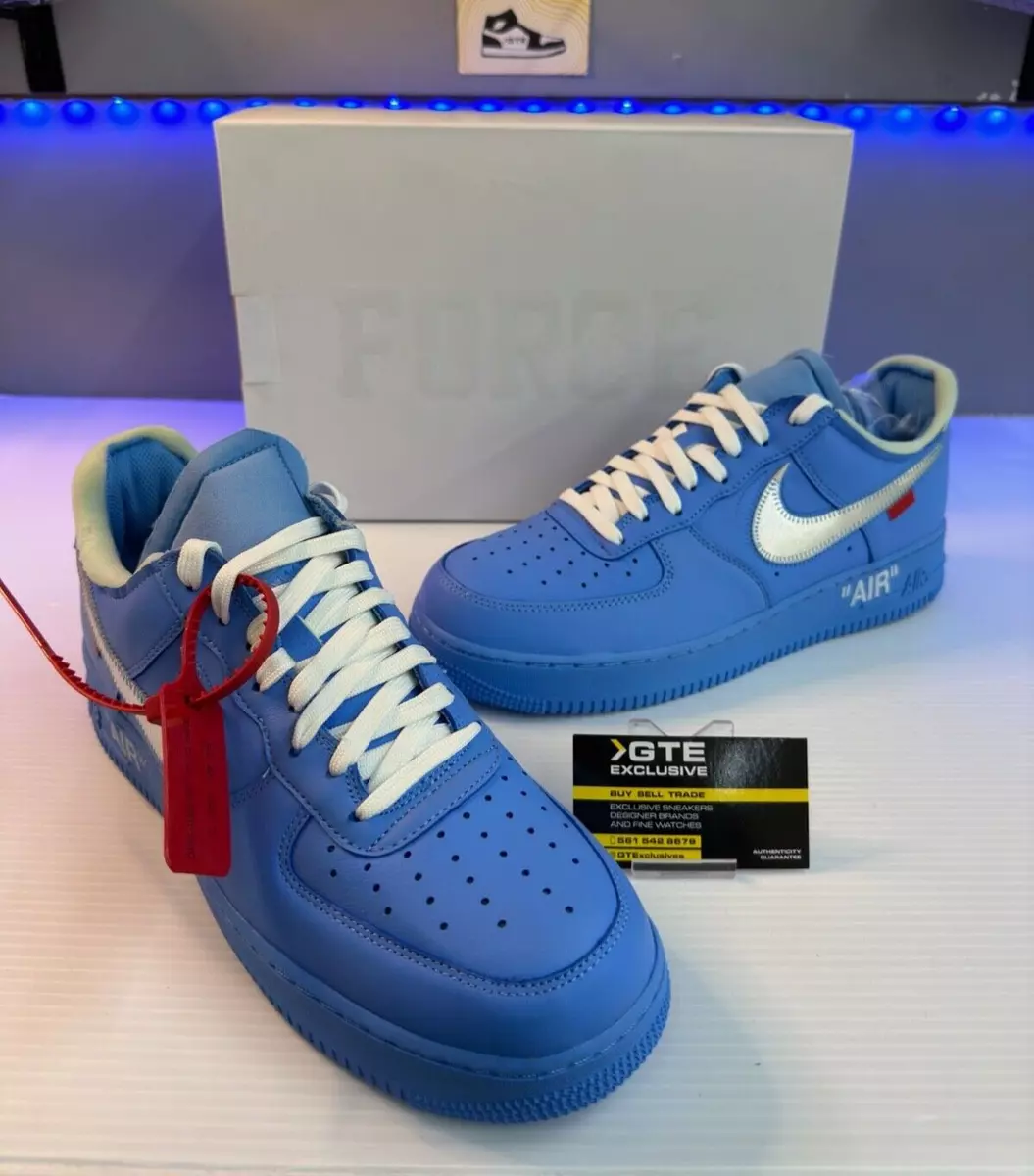 Nike Air Force 1 Low X Off-white Blue Mca