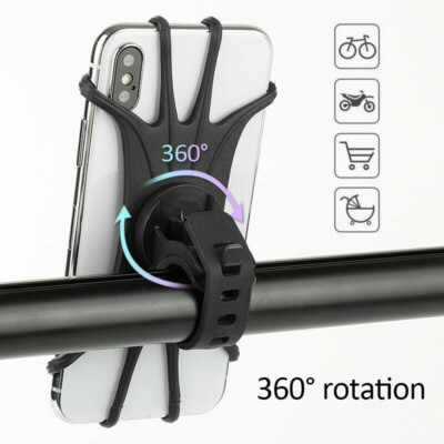 360° Spin Brackets Bike Bicycle Phone Holder Mountain Road Bike