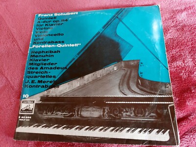 Franz Schubert - Forellen-Quintett, Electrola Vinyl LP 10'', Germany 1960.