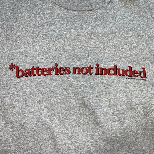 *Batterien nicht enthalten seltenes Vintage Original Film Promotion T-Shirt - Bild 5 von 6