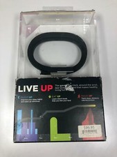 UP by Jawbone Wristband Bracelet Onyx / Black Exercise Fitness Size L JBR03-LG