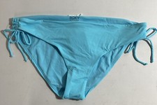 Roxy SD Beach Classics Hipster Lace Blue Swim Bottoms Size XL