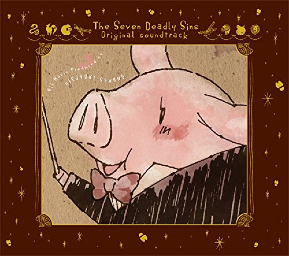 New The Seven Deadly Sins Original Soundtrack CD Japan SVWC New The Seven Deadly Sins Original Soundtrack CD Japan SVWC