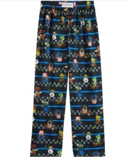 MARIO Kart Pajamas Boys 7/8 NEW Mario Sleep Pants Donkey Kong Pjs LUIGI NWT