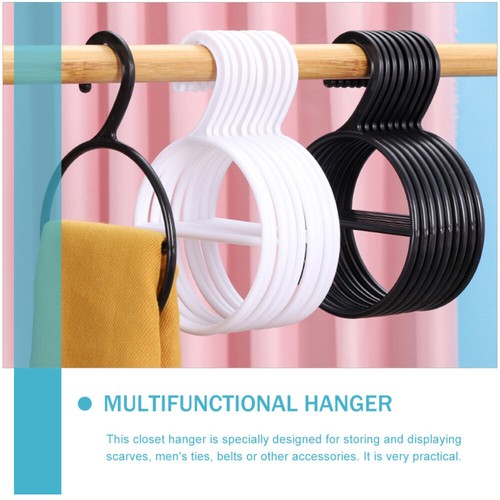 10pcs Ties Space-Saving Scarf Rack Closet Scarf Organizing Rack - Picture 12 of 12
