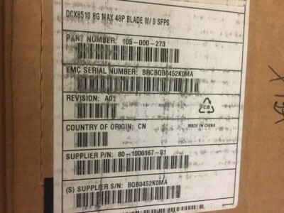 EMC / BROCADE DCX8510 8G MAX 48P BLADE 80-1006167-01 105-000-273. FC8-48