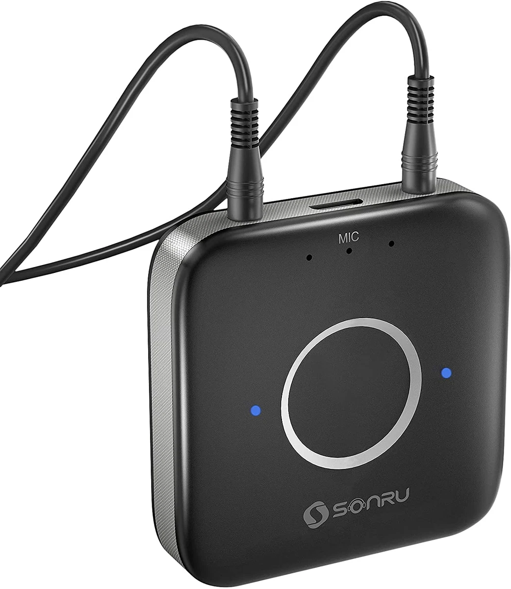 SONRU Bluetooth 5.0 Receiver Bluetooth Aux Adapter for Car