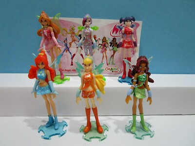 Komplettsatz Winx 2006 inkl. aller 6  BPZ aus Deutschland  100% Original