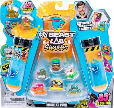 MrBeast Lab Swarms Atomic Series 1-Inch Figure 12-Pack | eBay