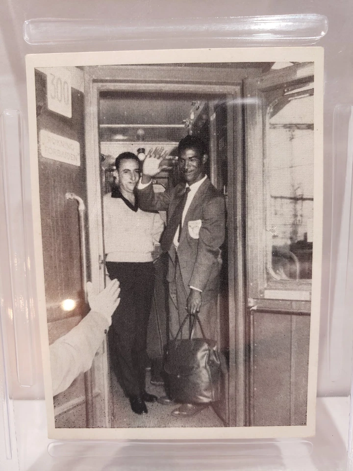 1958 WS Verlag Fútbol WS Didi Brasil Pelé Copa Mundial de Fútbol #92 PSA 4 POP 1 Foto 2 de 3