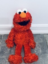 2014 TM SESAME STREET NURSERY RHYME GUND ELMO PLUSH ELECTRONIC ANIMATED 15" TOY