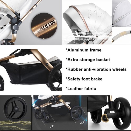 MAGIC ZC Baby stroller 360° rotating baby stroller newborn cradle baby stroller - Picture 16 of 37
