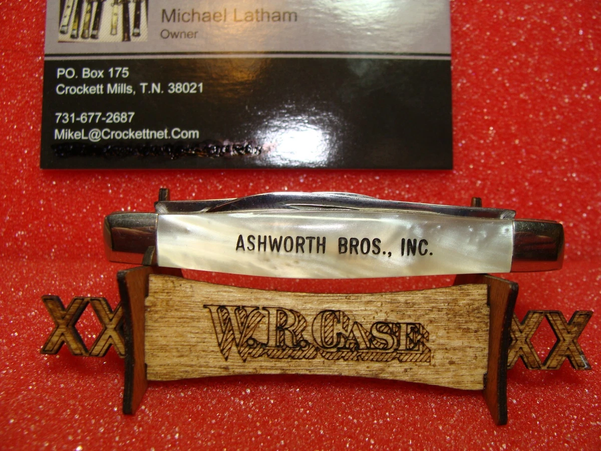 CASE XX 6 DOT USA 1984-PEN KNIFE--NEW GRIND--92042 SS--IMITATION  PEARL-ASHWORTH | eBay