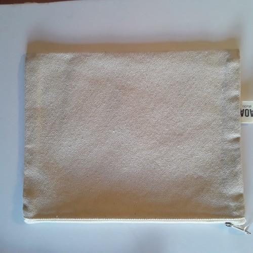Bolsa de Maquillaje Lote de 3 "ESTE ES TX NOS ENCANTA EL MAQUILLAJE Y'ALL" 6 1/2"x 8" Lona Cremallera - Imagen 8 de 9