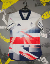 England UK Olympic Games Jersey Women SMALL Shirt Adidas FS0095 ig93