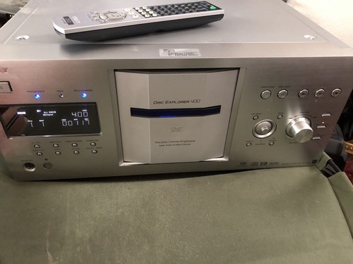 Sony DVP-CX777ES 400-Disc DVD/SACD/CD Explorer Changer Special Edition Serviced