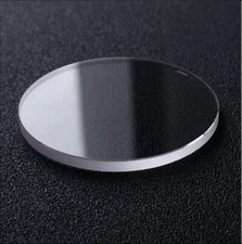1.0mm-3.0mm Thick Flat Sapphire Watch Crystal Watch Glass 20mm-45mm High Quality