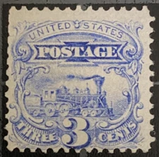 US Stamps - SC# 114 - MNG - Short Perforations On Left - SCV = $225.00