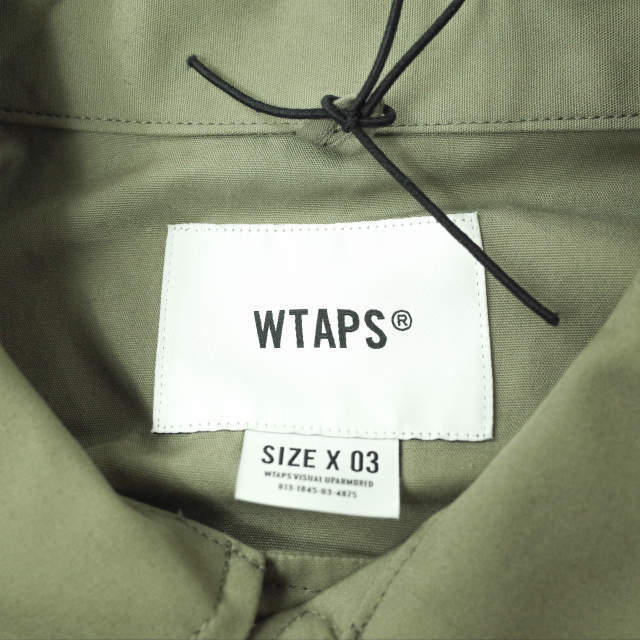 WTAPS 22SS JUNGLE 02 / LS / COTTON. POPLIN 221WVDT-SHM03 03(L 