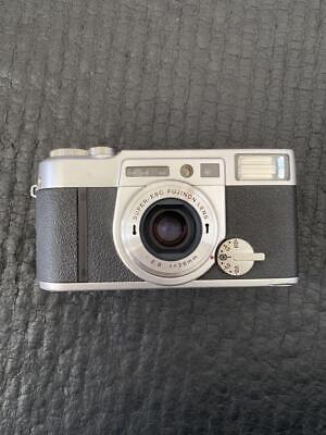 Fujifilm Fuji KLASSE W Silver 35mm Point & Shoot Film Camera Fujifilm Fuji KLASSE W Silver 35mm Point & Shoot Film Camera