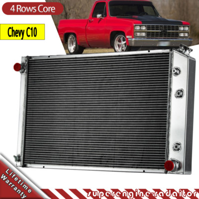 4 Row Core Radiator For 1973-1987 86 Chevy C/K C10 C20 C30 K10 K20 GMC C15 Truck