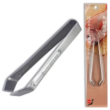 Japanese Kai Stainless-Steel Tweezer for Removing Fish Bones, Made in Japan