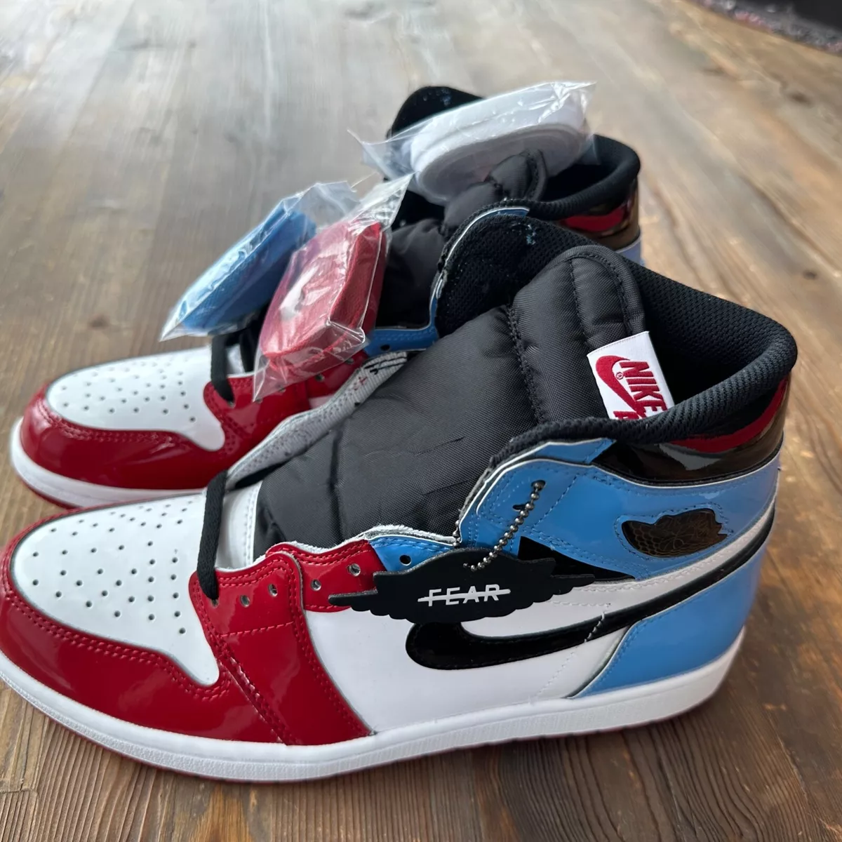 New Air Jordan 1 Retro High Fearless UNC Chicago Men's Size