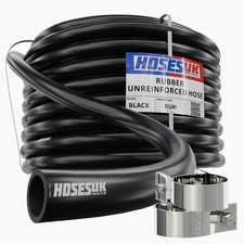 Fuel Oil Hose Nitrile Rubber Pipe Unreinforced ? Cut to Length + Mini Clips