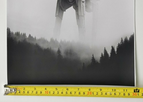 Star Wars At-At Walker Canvas Poster Print Approx 30cm x 42cm *NEW* - No Frame - Picture 6 of 7