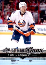2014-15 Upper Deck #233 Griffin Reinhart YOUNG GUNS ROOKIE (ref 19269)