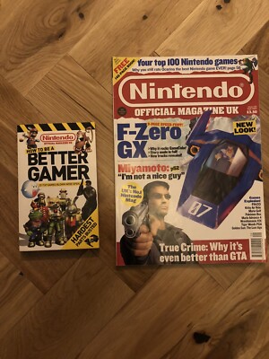 Issue 132 Nintendo Official Magazine 2003 w/ Original Guide Booklet F-Zero