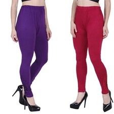 Womens Ankle design Length Leggings Plus Size Stretch Long Trousers Pants combo