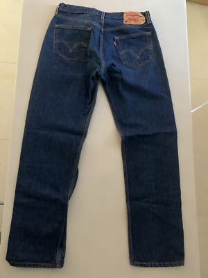 【W35 L36】 メキシコ製 usa levi's blue 501xx LEVI's Men's 501 XX Vintage Blue Jeans 36x36 | eBay